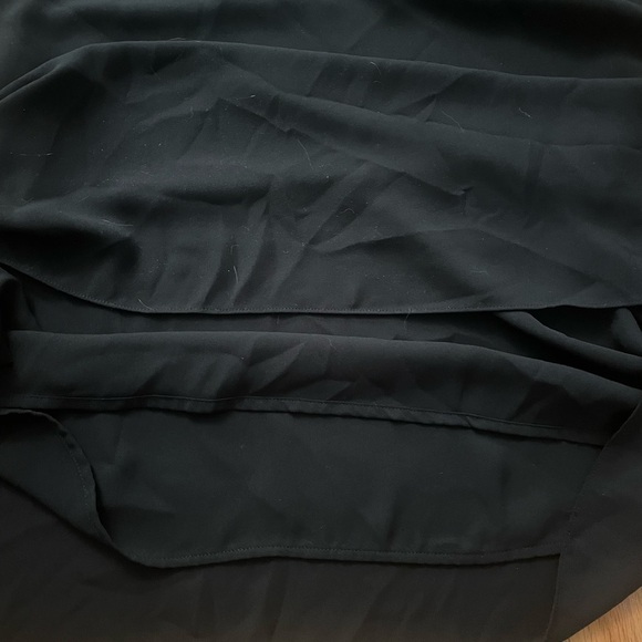 Chelsea 28 Black Dress with Flare Sleeves Size Large - Picture 4 of 6